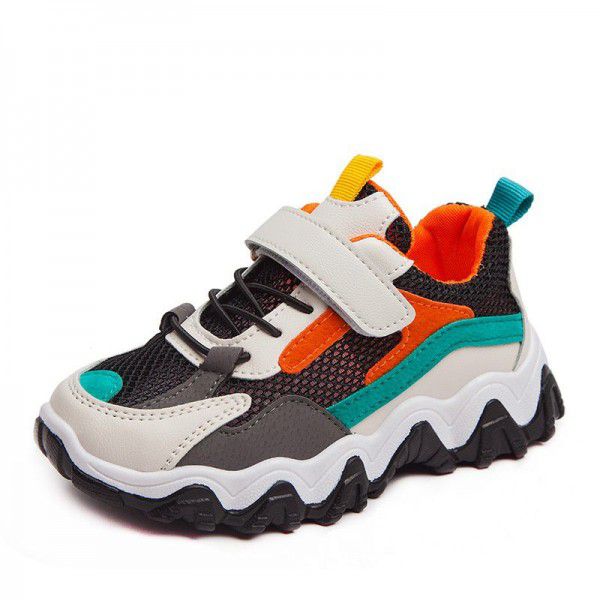 Children's shoes 2020 summer new boys' casual running soft soled daddy's shoes girls' wave soled children's shoes