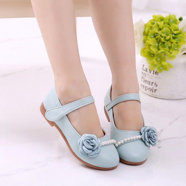 2020 summer new Korean girls' sandals princess shoes hollow baby shoes children's beach shoes