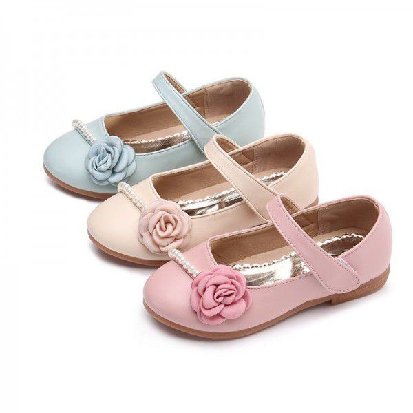 2020 summer new Korean girls' sandals princess shoes hollow baby shoes children's beach shoes