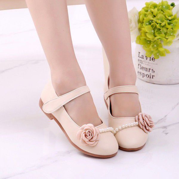 2020 summer new Korean girls' sandals princess shoes hollow baby shoes children's beach shoes