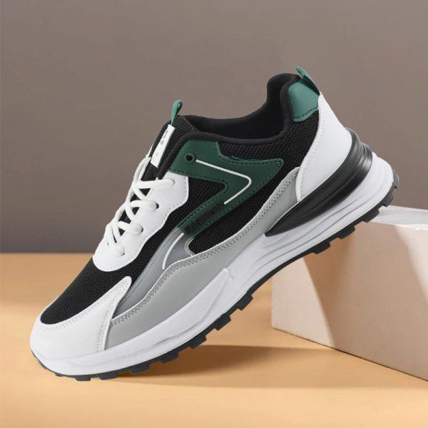 Men's outdoor running shoes, casual and breathable...