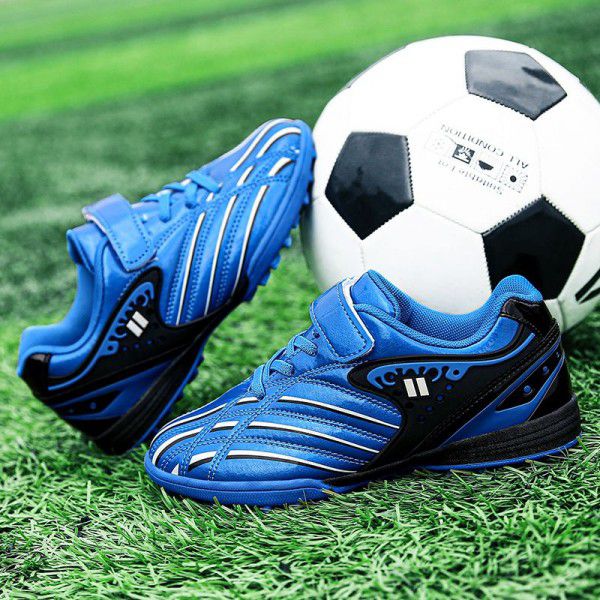 Children's Football boot, boys' short spikes, pupils' broken spikes, breathable girls' professional boys 