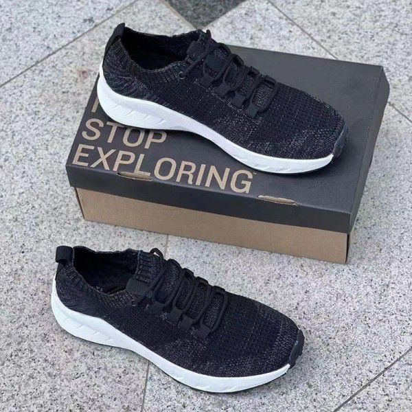 Spring New Lazy Casual Shoes Mesh Fashionable Shoes Fashion Sports Shoes Running Shoes Hollow Light 