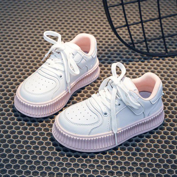 Children's Little White Shoes Spring/Summer New Children's Shoes Korean Edition Girls' Soft Sole Low Top Board Shoes Boys' Casual Shoes Mesh Shoes 