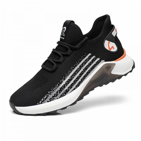 Summer New Mesh Sports Shoes Fashion Casual Shoes Thick Sole Inner Elevated Dad's Shoes 