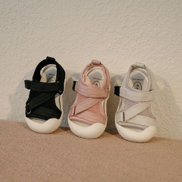 2020 summer new children's shoes 0-1-3-year-old ba...