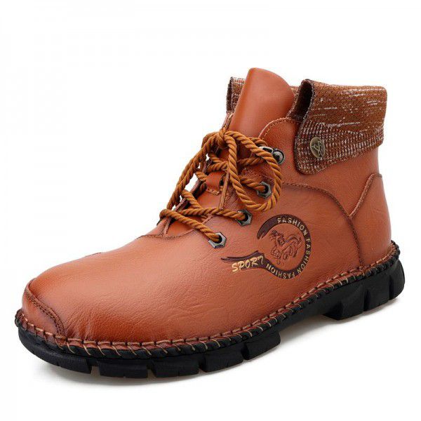 Men's Martin Boots Fashion Spring and Autumn Work ...